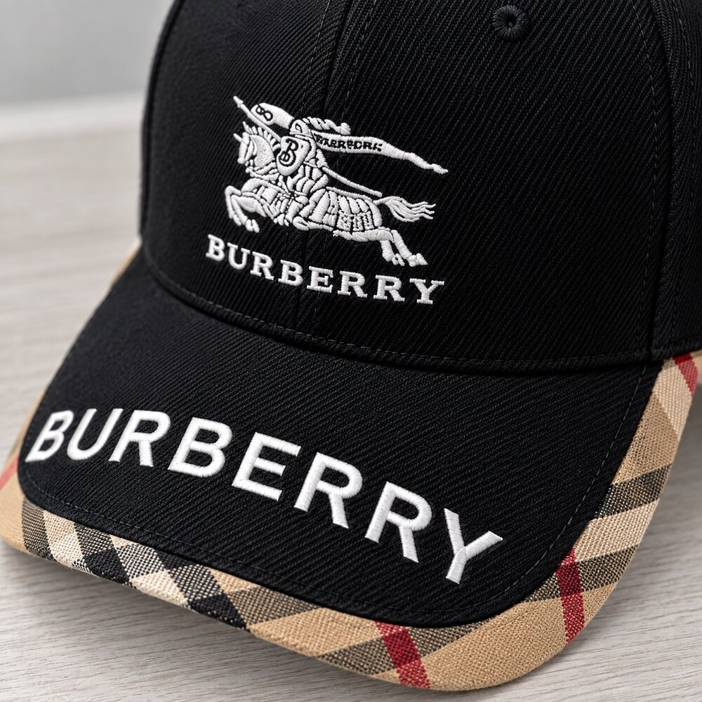 Burberry Vintage Check Baseball Cap - Picture 5 of 6